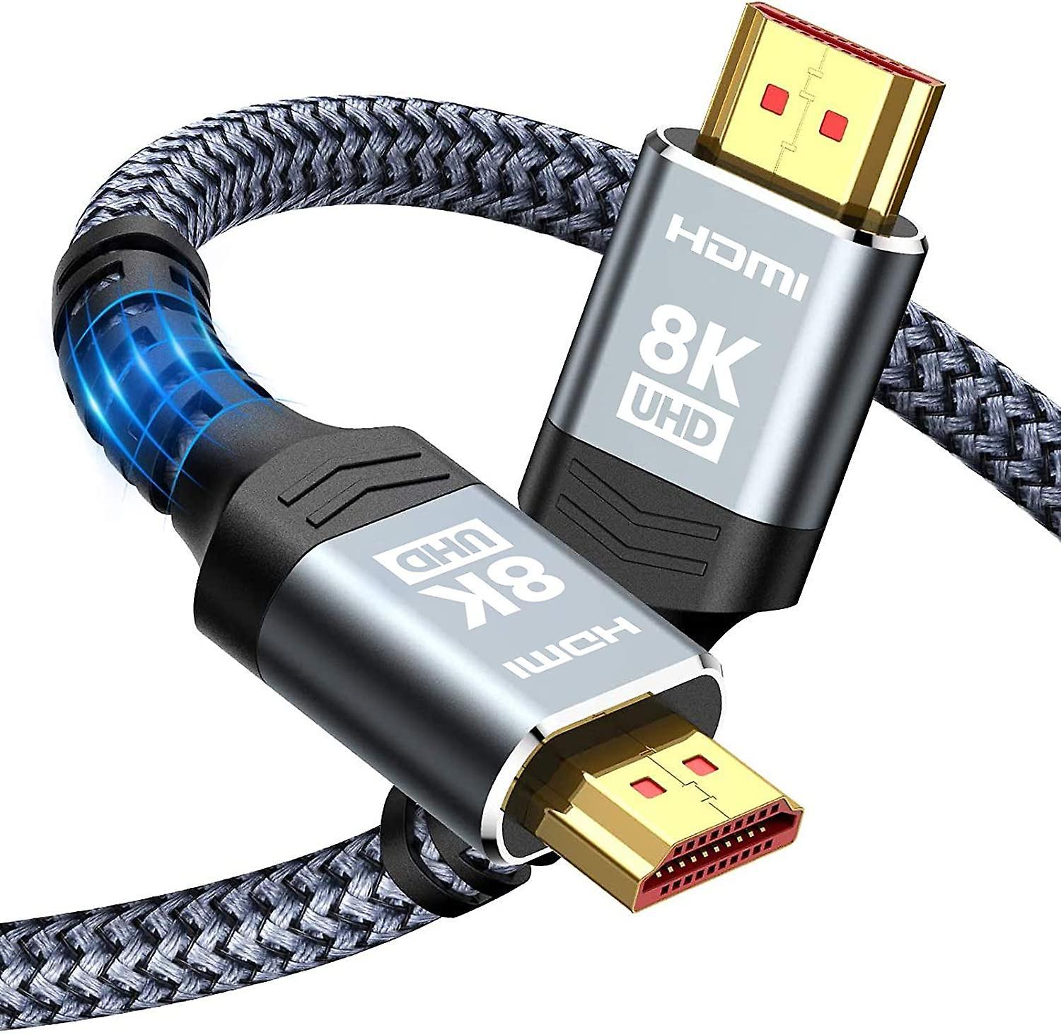 1m Ultra-High-Speed HDMI Braided Cable 4K 120Hz / 8K 60Hz - Image 1