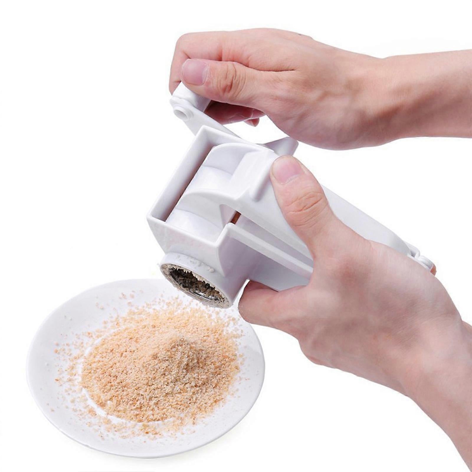 Handheld Rotary Parmesan Cheese Grater with Handle - Image 5