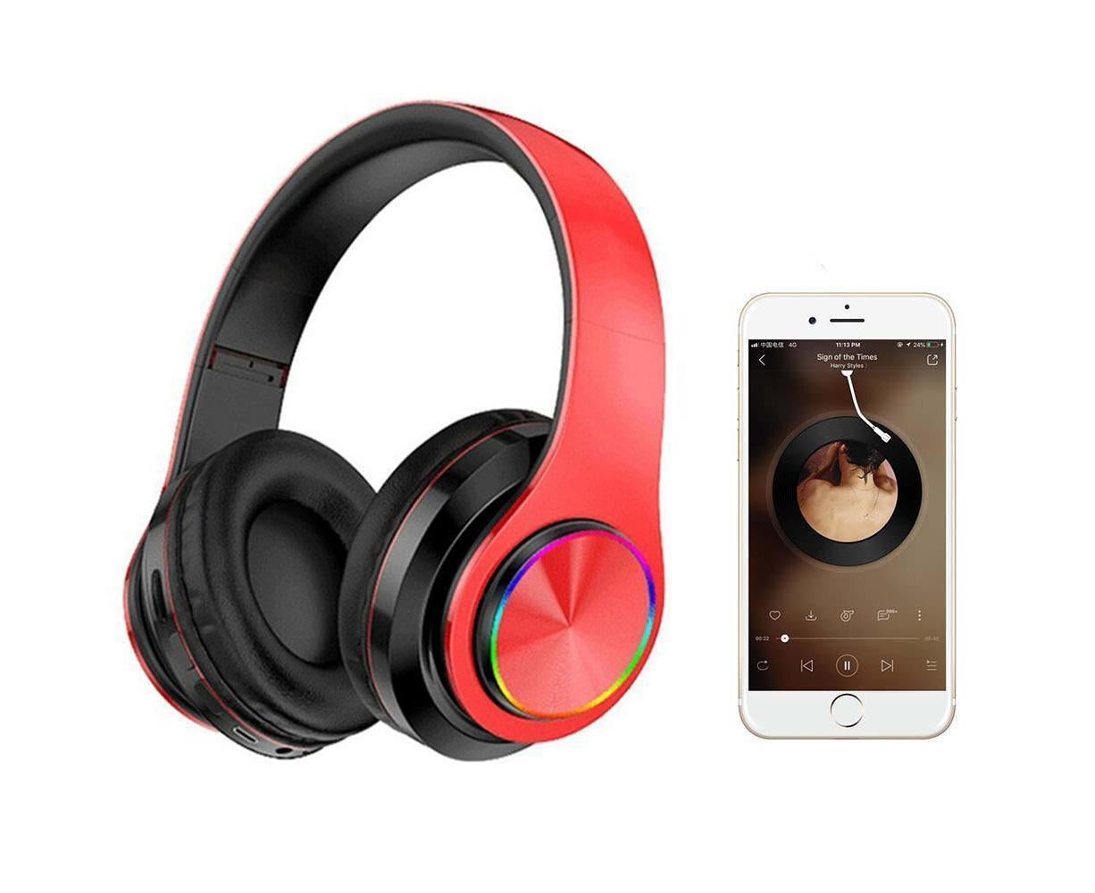 Wireless Headphones - Foldable & Lightweight - Bluetooth Over Ear Headphones with Mic - Image 2