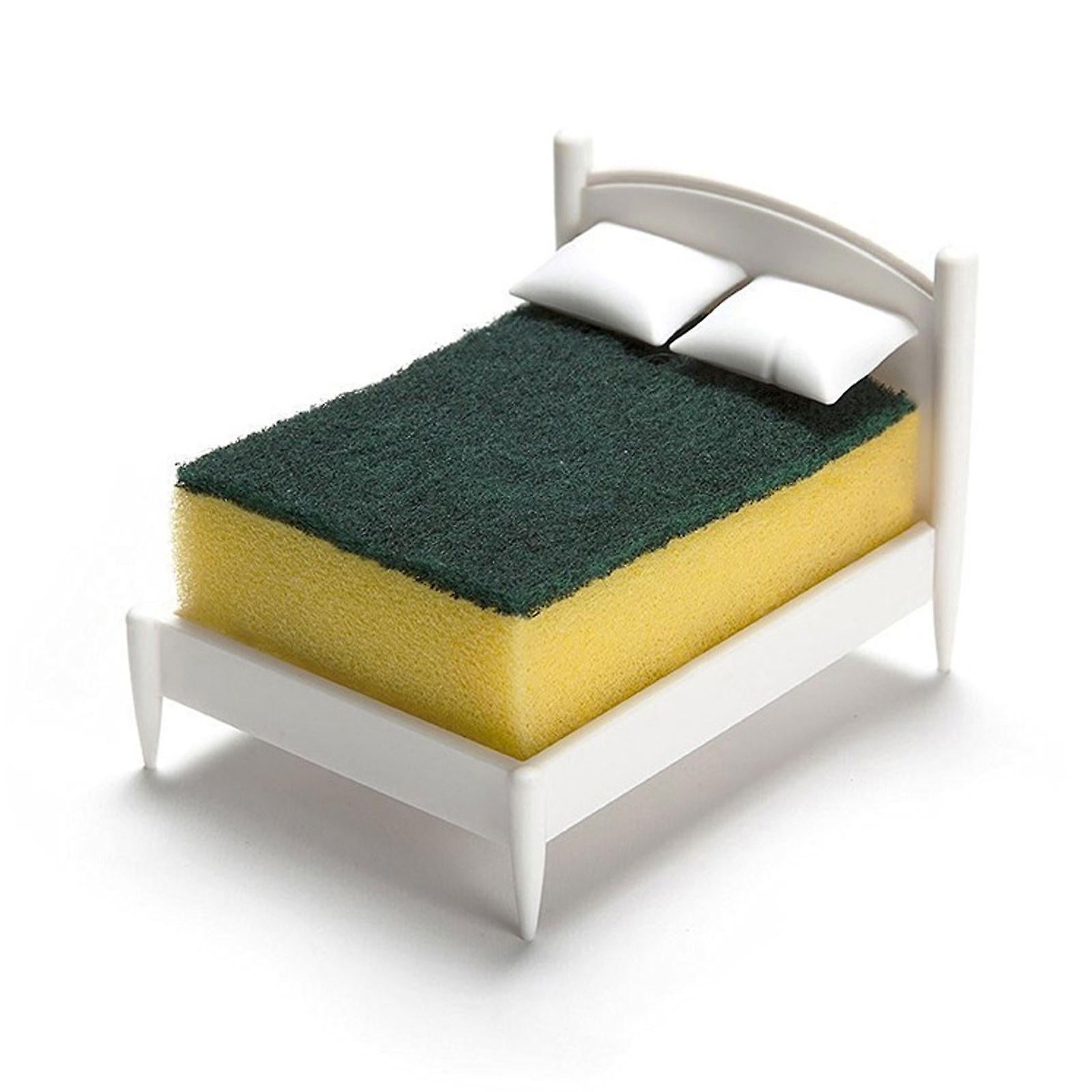 Plastic Dish Sponge Holder for Kitchen Sink Organizer - Image 1