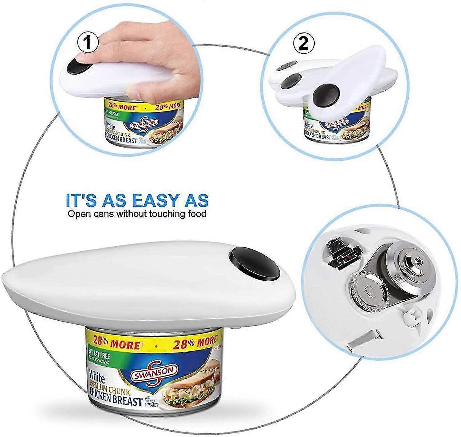 Electric Can Opener for Seniors - Smooth Edge Auto Opener - Image 3