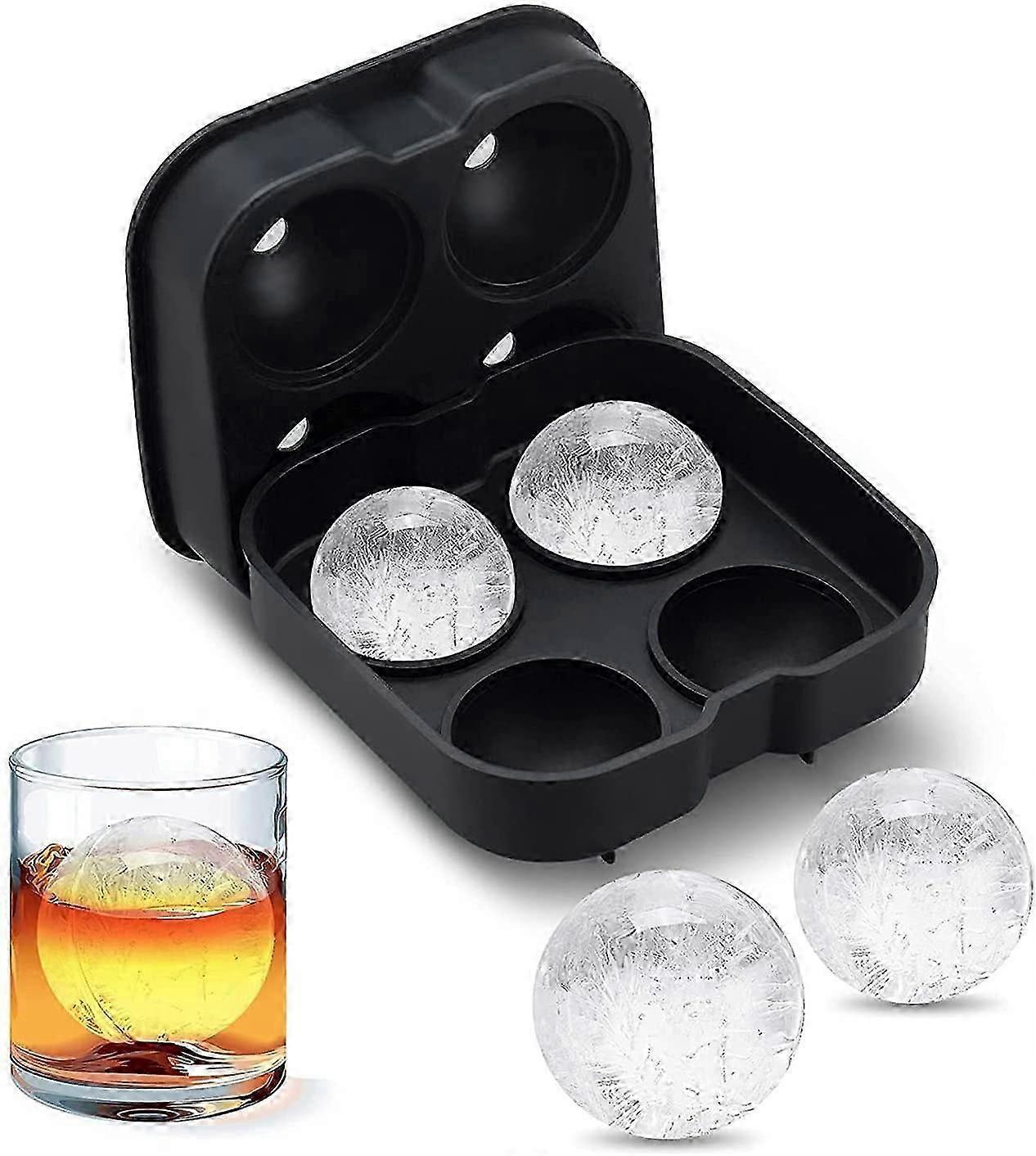 Sphere Ice Mold - Silicone Whiskey Glass Ball Maker - Image 1
