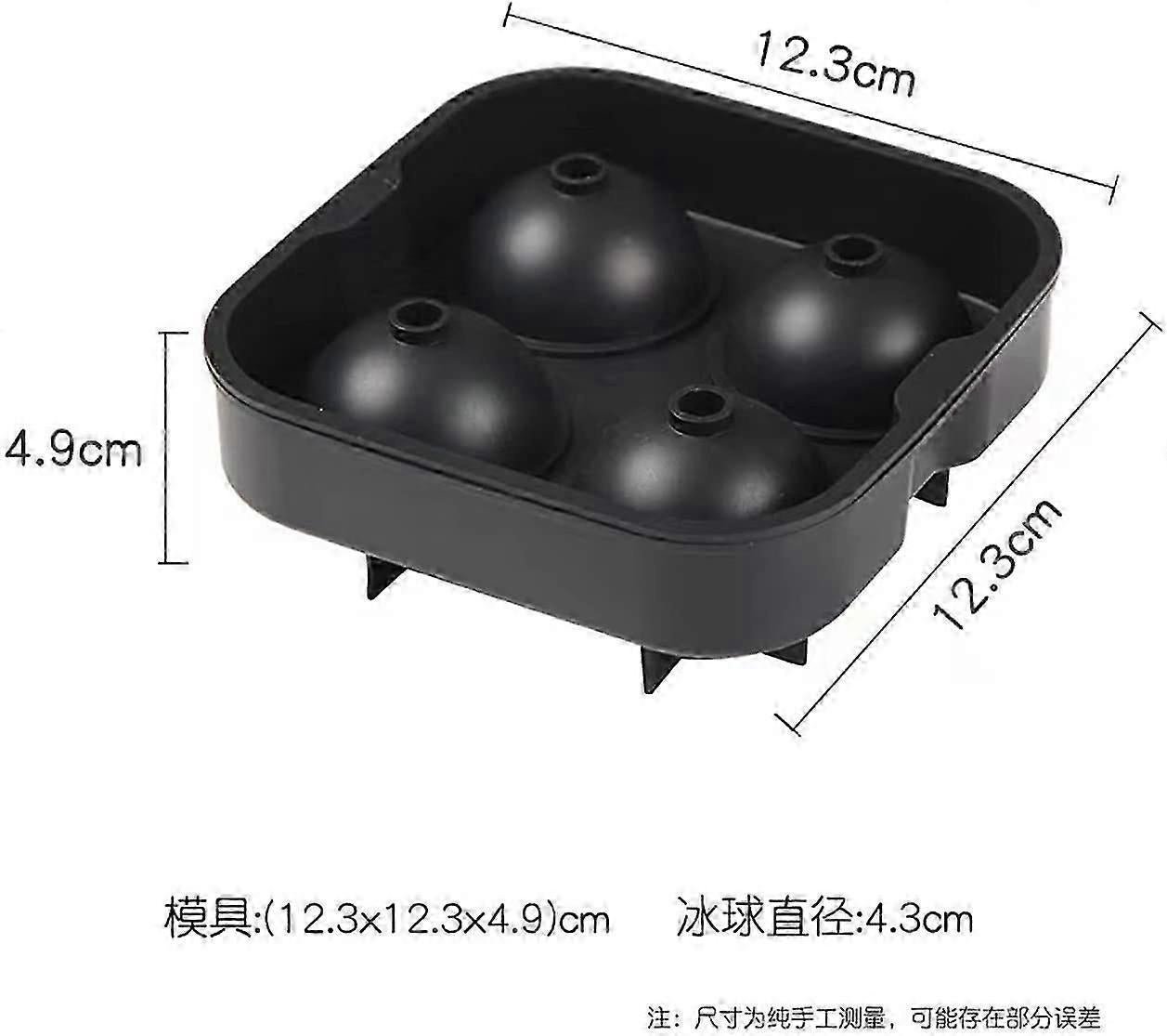 Sphere Ice Mold - Silicone Whiskey Glass Ball Maker - Image 2