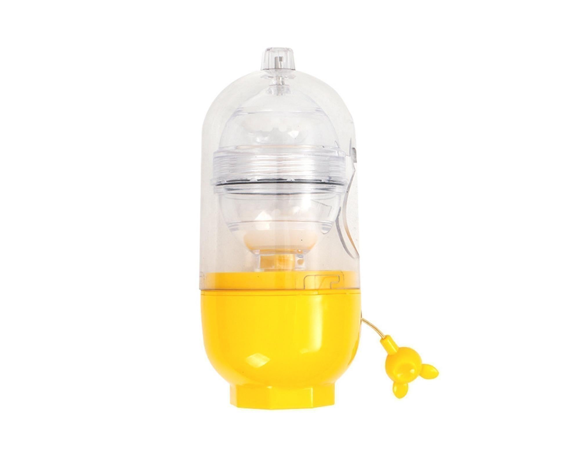 Egg Shaker Reusable Manual Blender Kitchen Tools-Yellow - Image 1