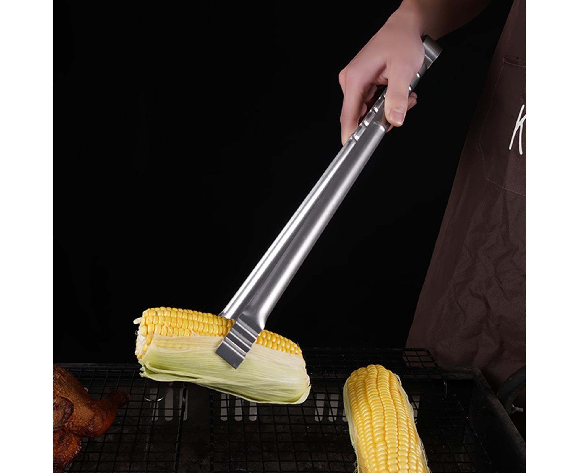Barbecue Clip Heat Resistant Stainless Steel Food Clip-L - Image 5