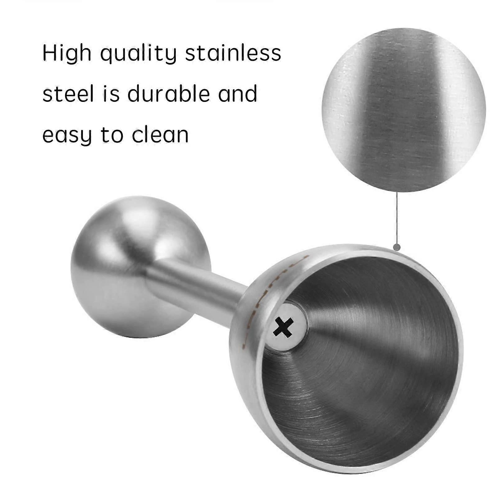 Stainless Steel Egg Topper & Cutter - 13.2 x 3.6 cm - Image 2