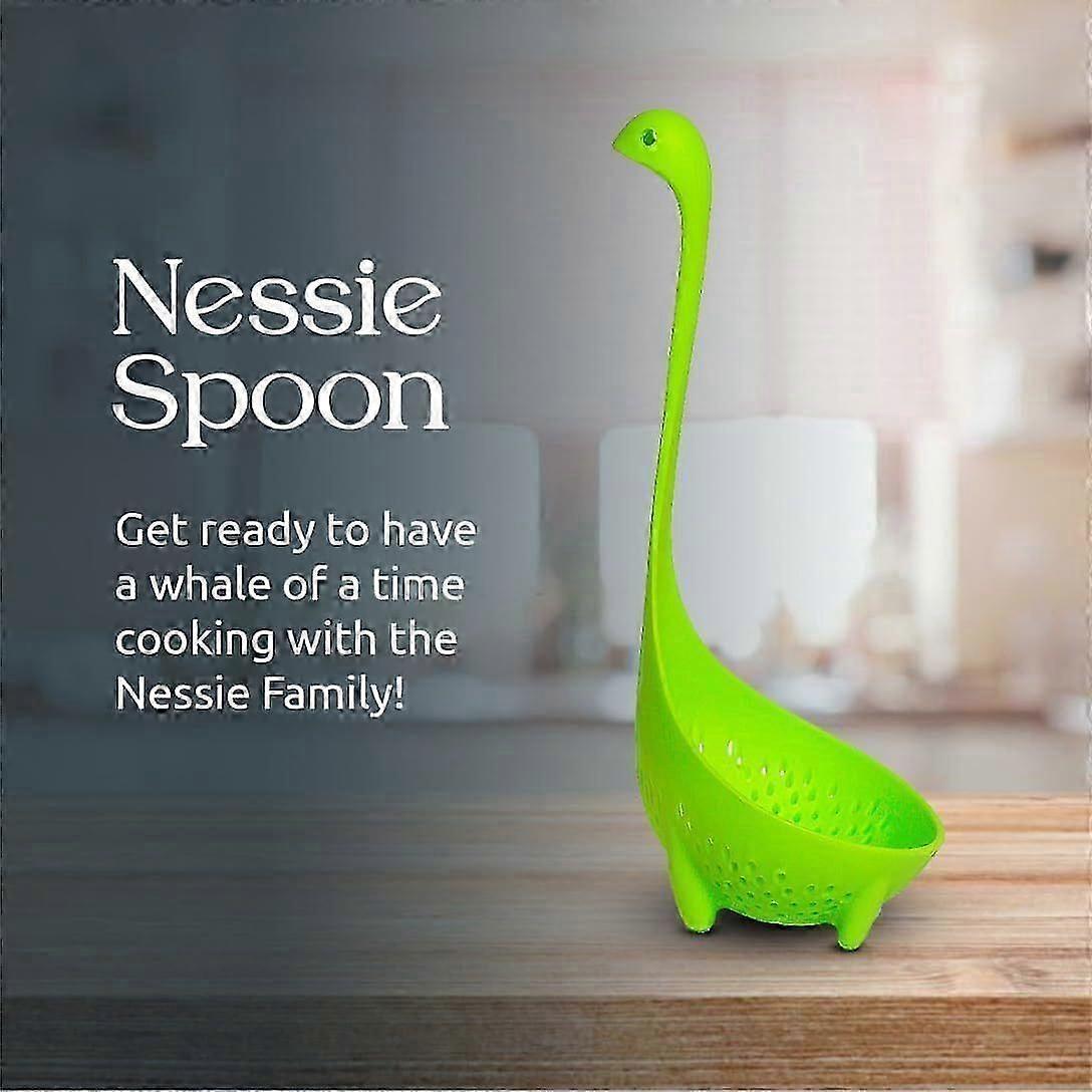 3pcs Kitchen Soup Ladle Set - Includes Tea Infuser & Colander - Image 3