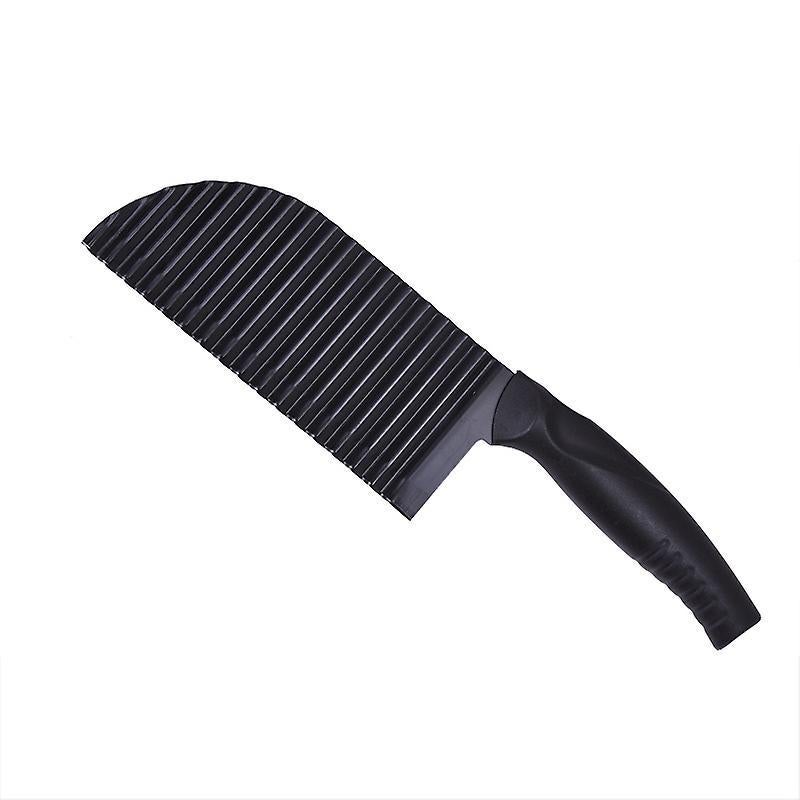 Stainless Steel Wave French Fries Cutter & Potato Slicer - Image 2