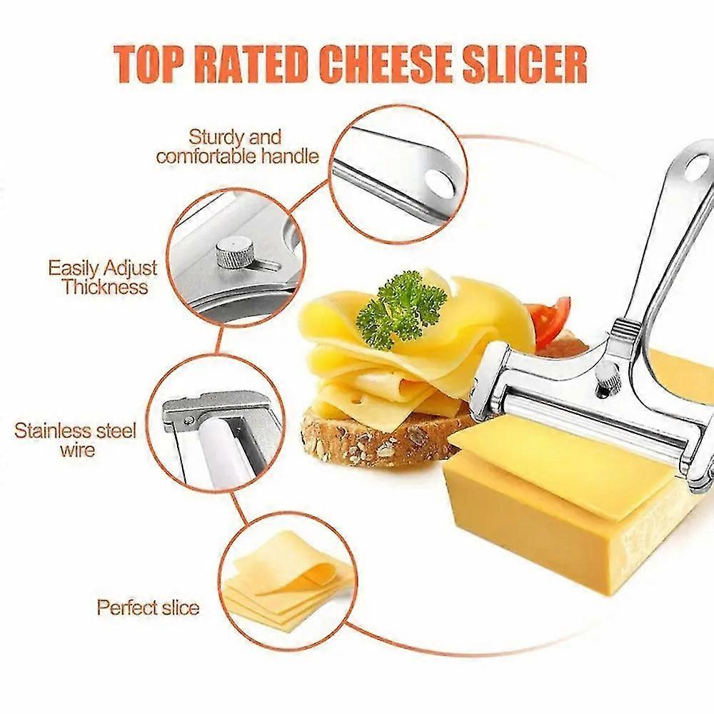Adjustable Stainless Steel Cheese & Butter Slicer - Image 3