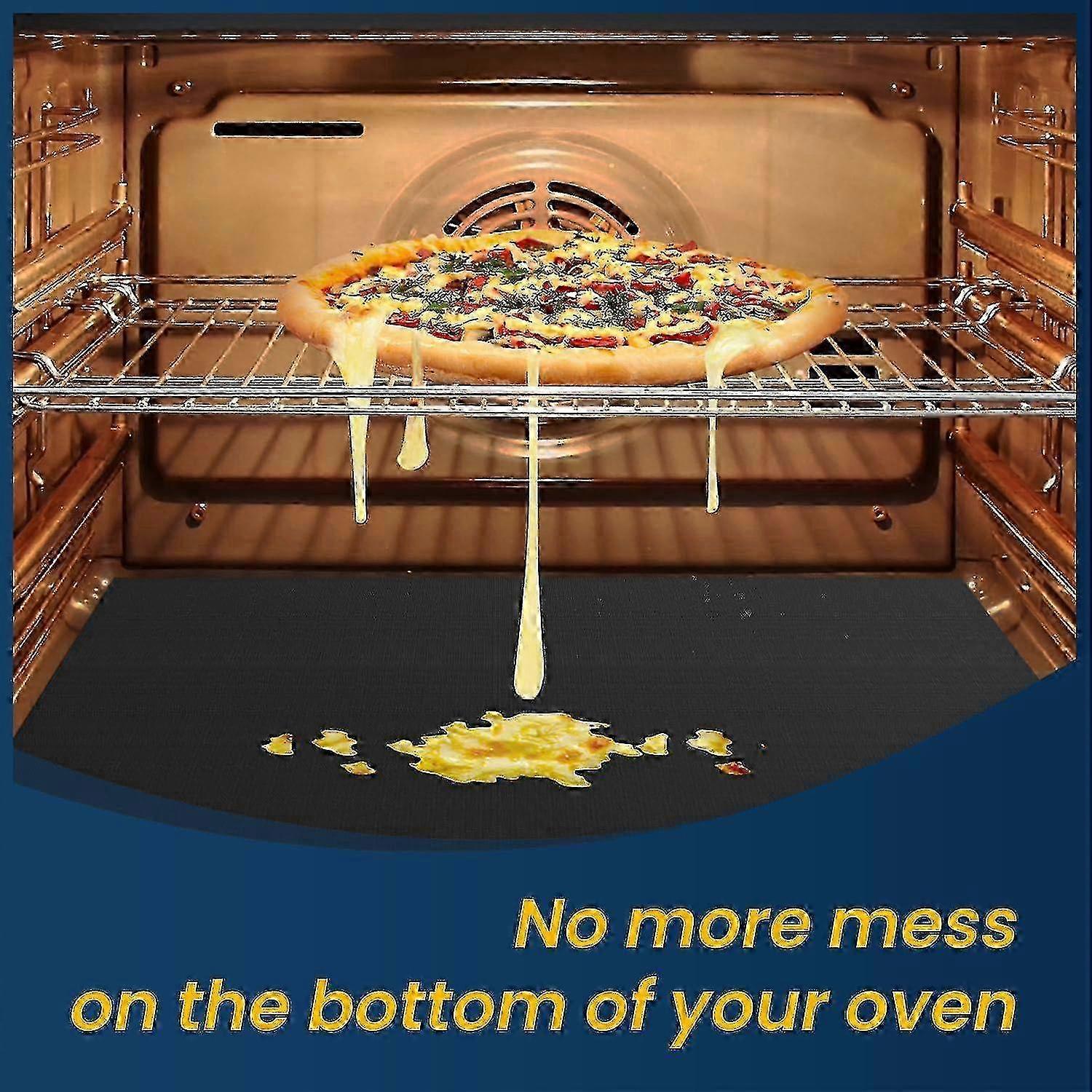 2-Pack Heavy-Duty Oven Mat - Reusable Teflon Stovetop & Grill Protector - Image 5