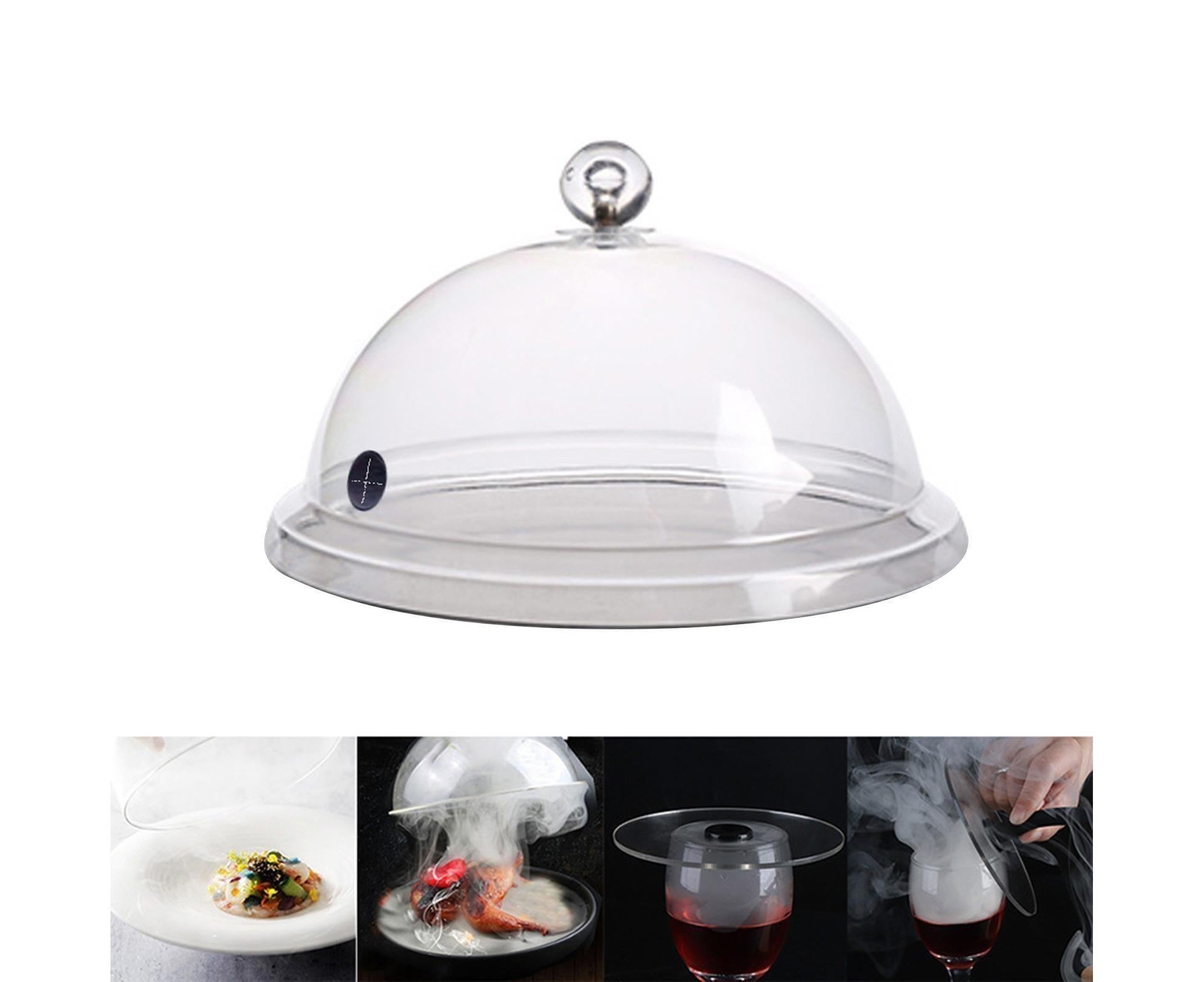 Molecular Dish Cover Plastic Dustproof Cooking Cover-M - Image 3