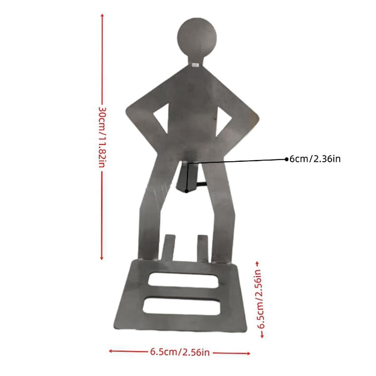4PCS Funny BBQ Sausage Stand Holder - Portable Stainless Steel Roaster Rack - Image 4