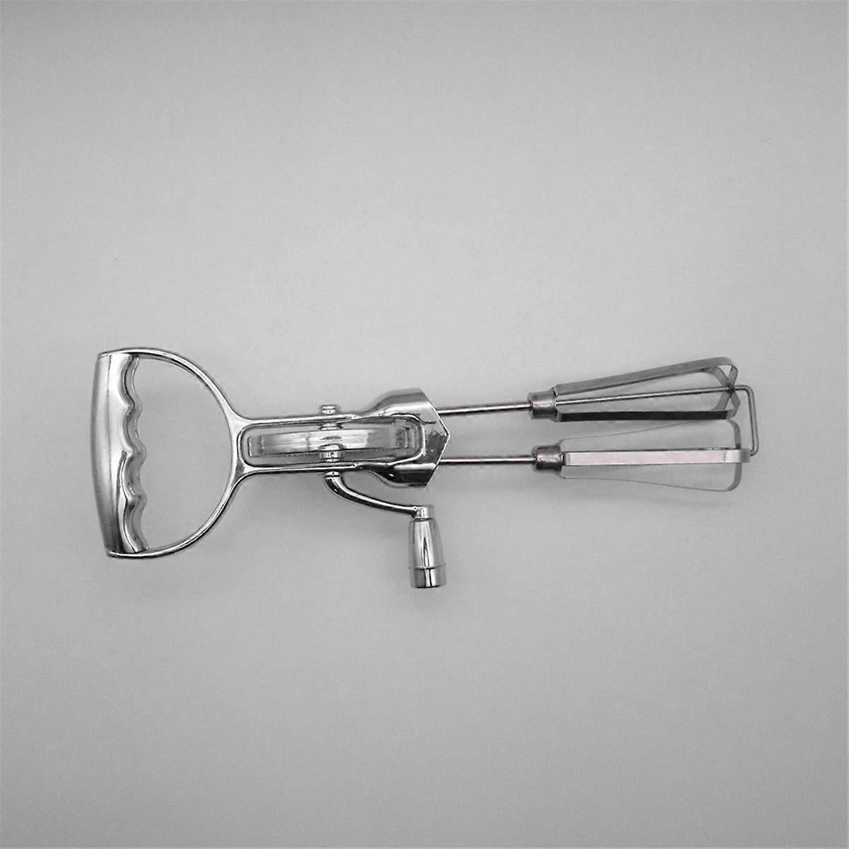 Handheld Double-Head Rotary Whisk - Stainless Steel Hand Whip - Image 2