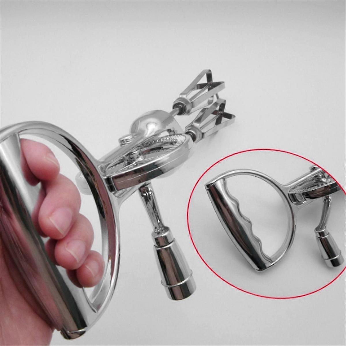 Handheld Double-Head Rotary Whisk - Stainless Steel Hand Whip - Image 5