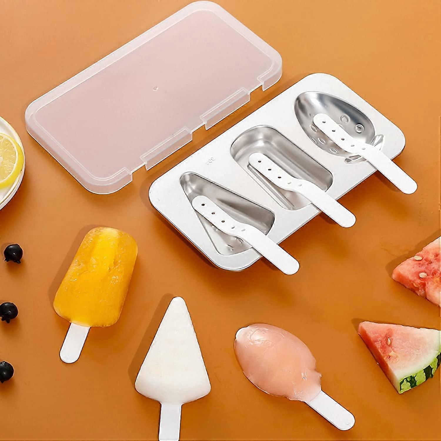 Stainless Steel Popsicle Molds - BPA-Free Reusable Set with Sticks & Lids - Image 5
