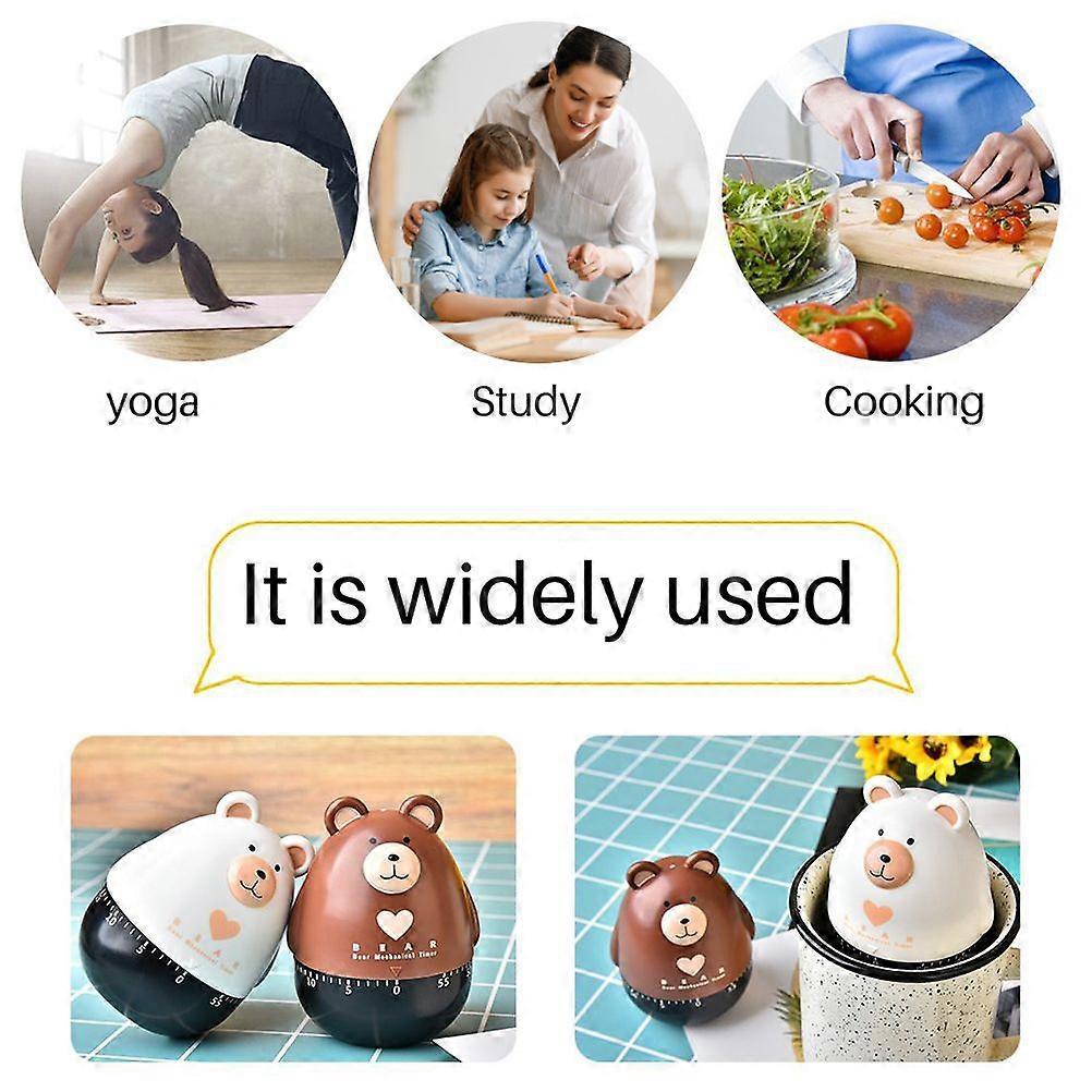Bear Kitchen Timer - Mechanical Timer for Cooking & Baking - Image 3