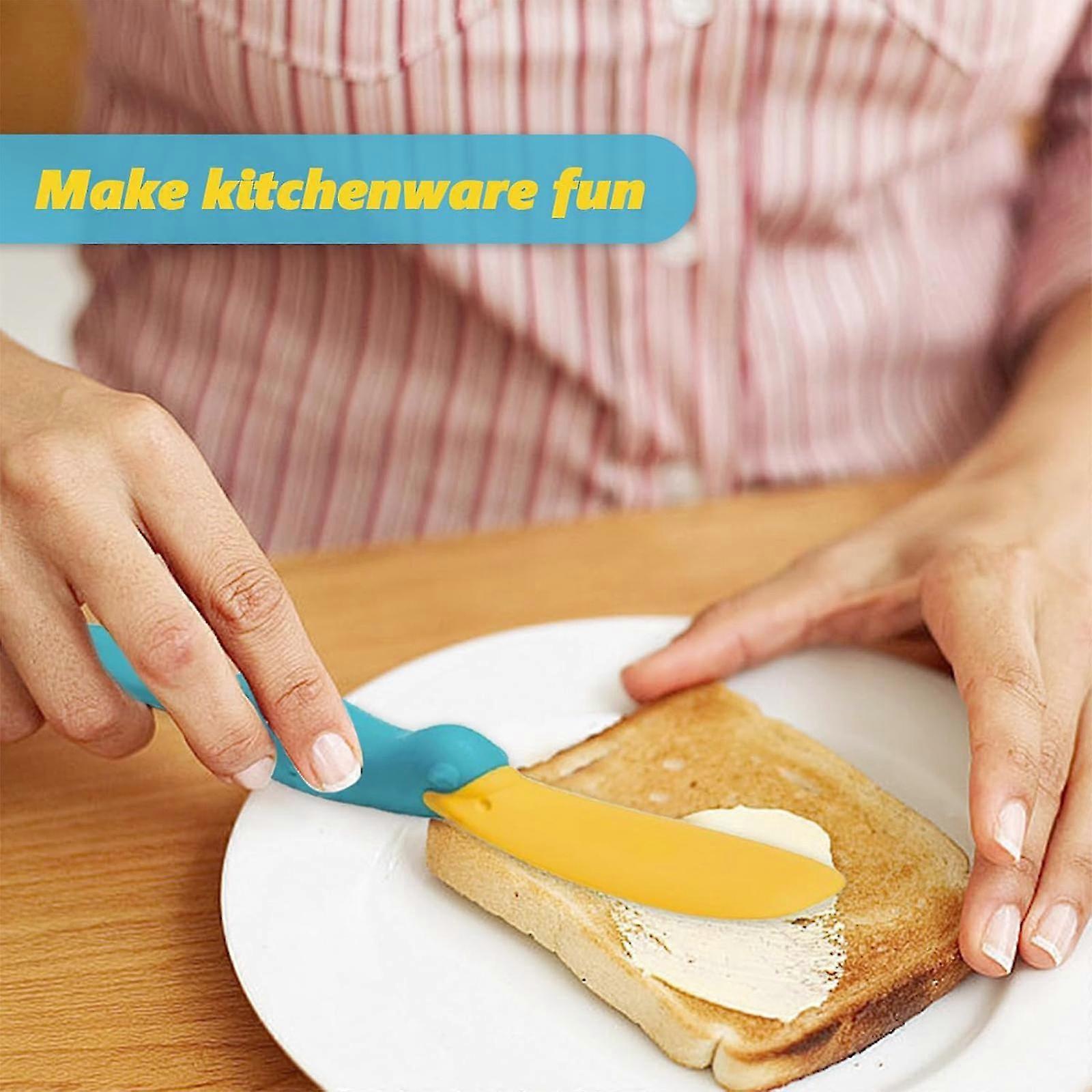2PCS Splatypus Jar Spatula - Bread & Cheese Spreader - Image 3