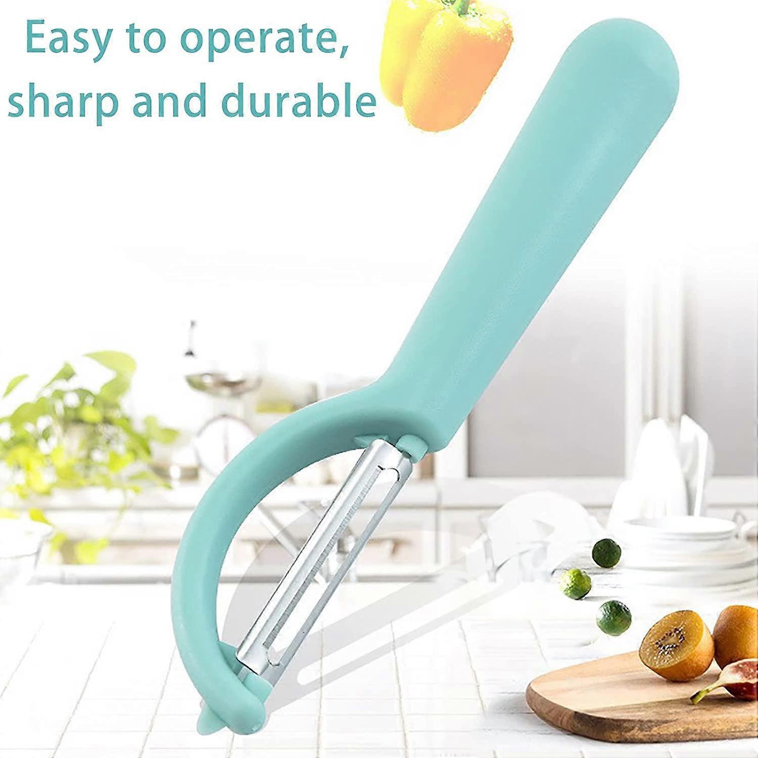 Stainless Steel Vegetable Peeler - Good Grip Apple & Carrot Peeler - Image 3