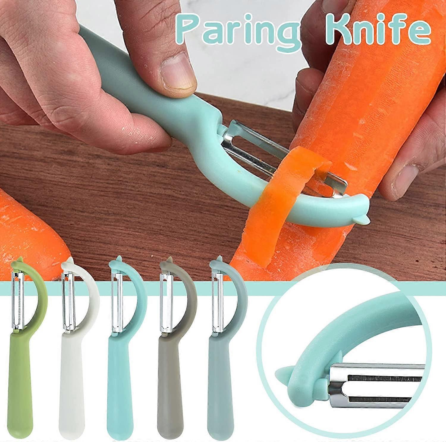 Stainless Steel Vegetable Peeler - Good Grip Apple & Carrot Peeler - Image 4