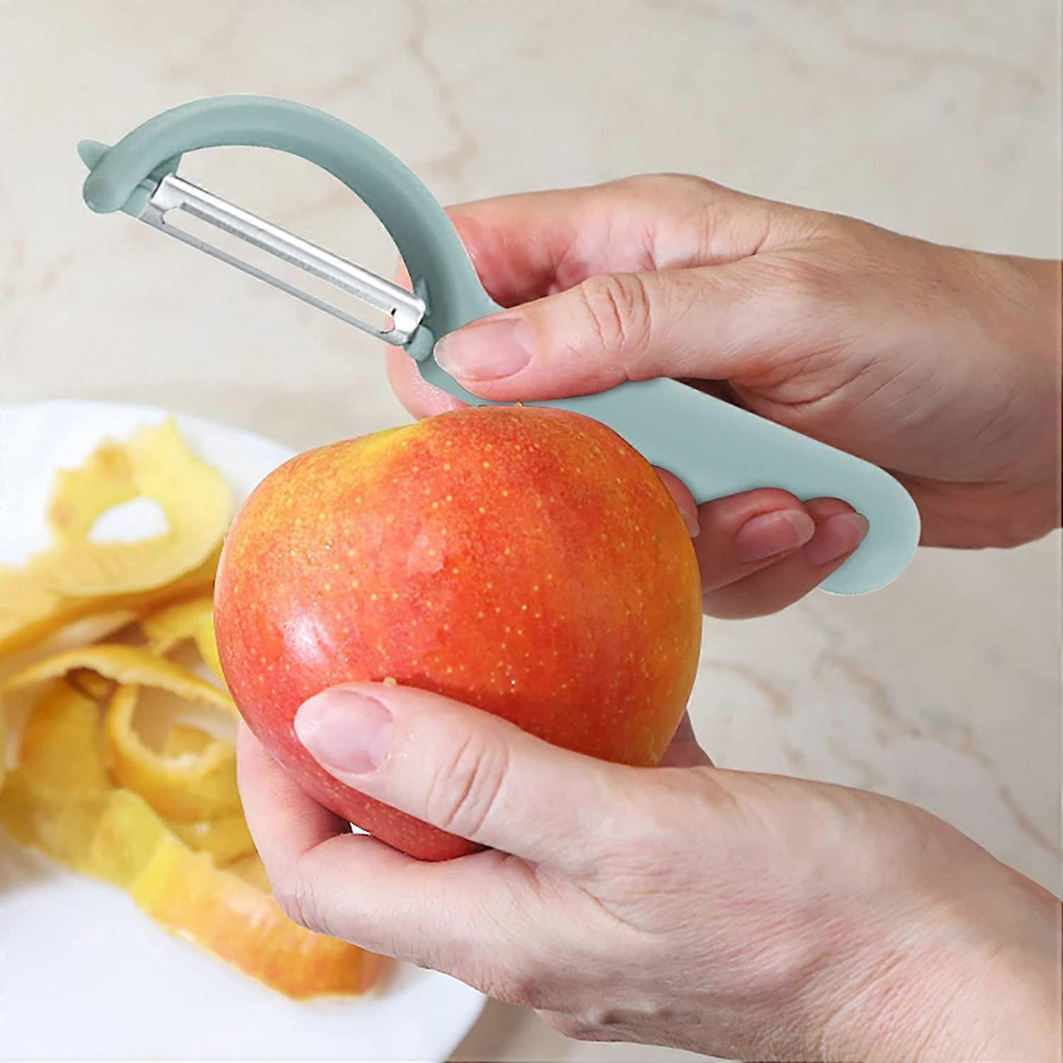 Stainless Steel Vegetable Peeler - Good Grip Apple & Carrot Peeler - Image 5