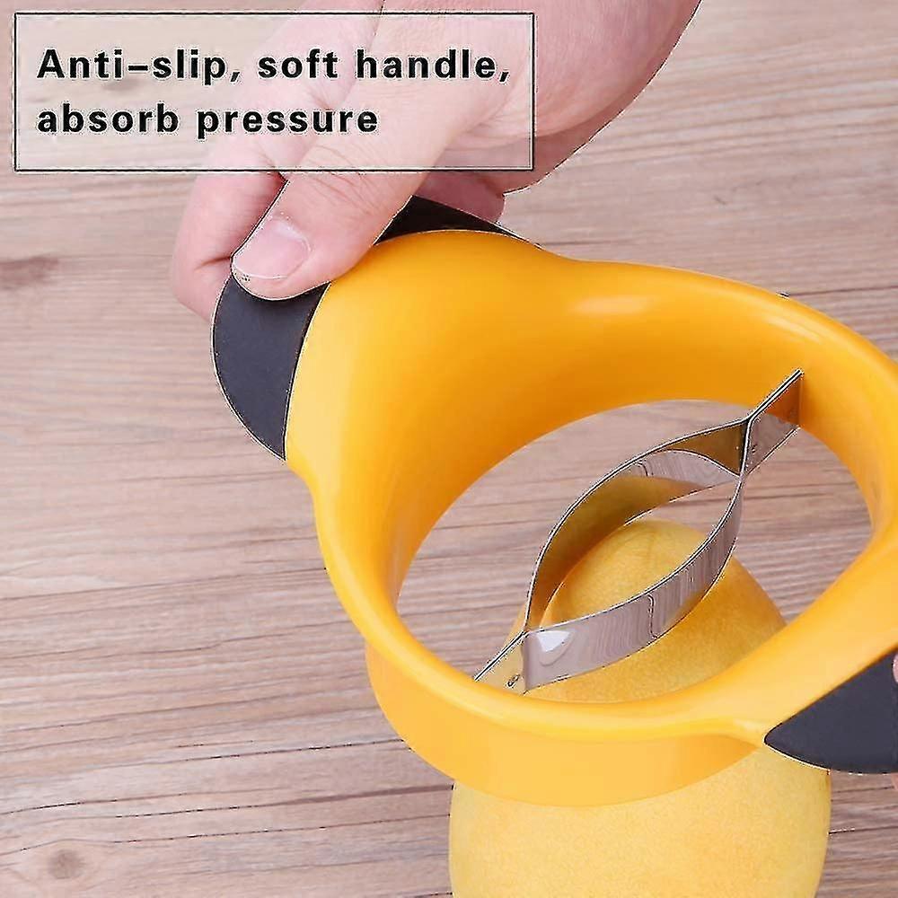 Extra Large Mango Slicer - Ultra-Sharp Corer & Pitter - Image 3