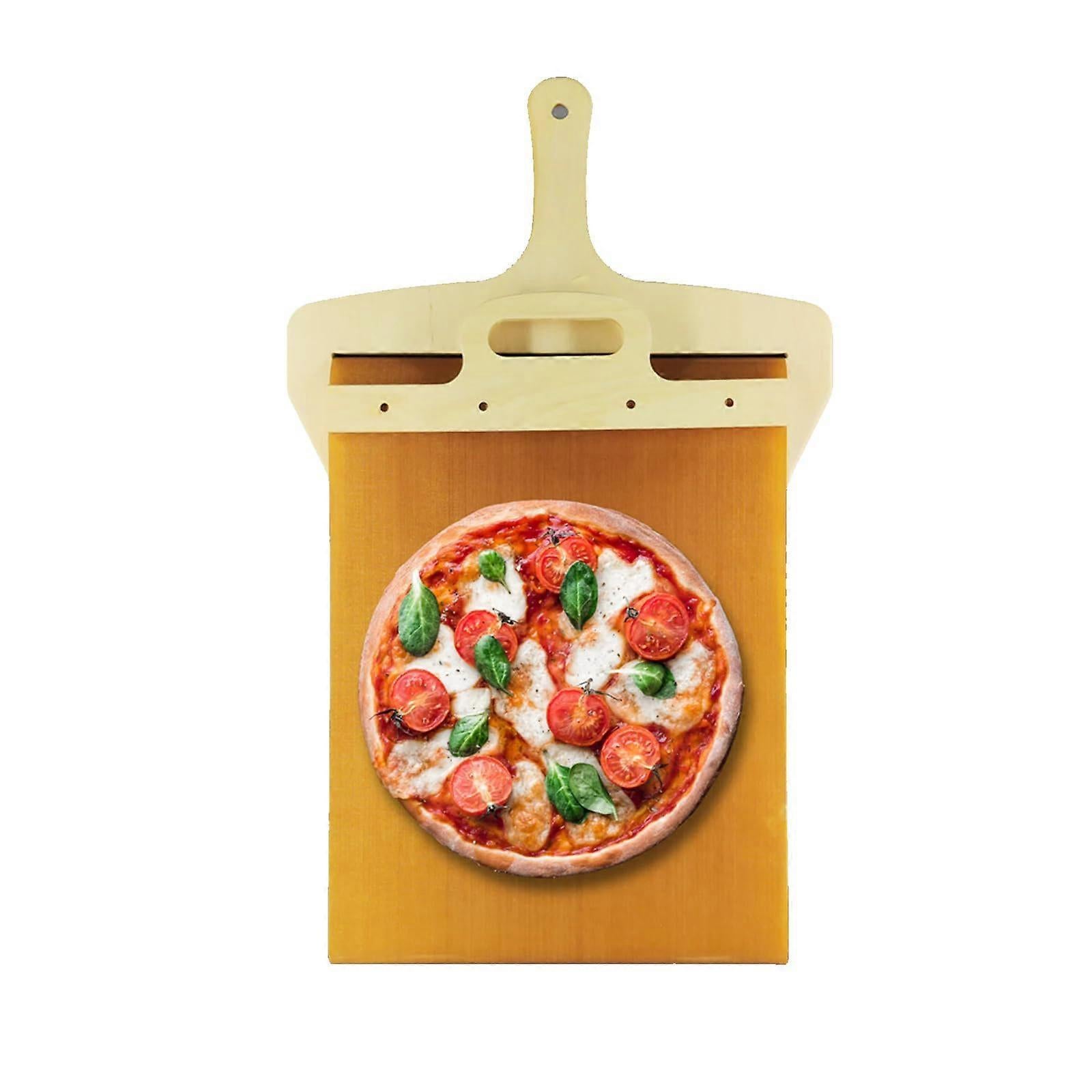Sliding Pizza Peel - Paddle with Handle for Perfect Transfers - Image 3