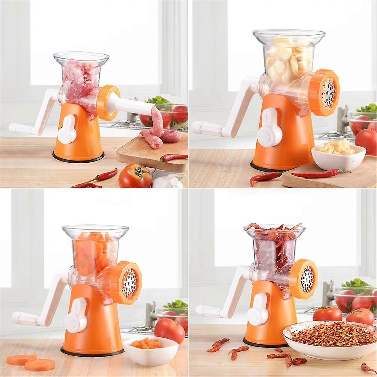 Manual Meat Grinder - Stainless Steel Mincer for Meat & Vegetables - Image 2