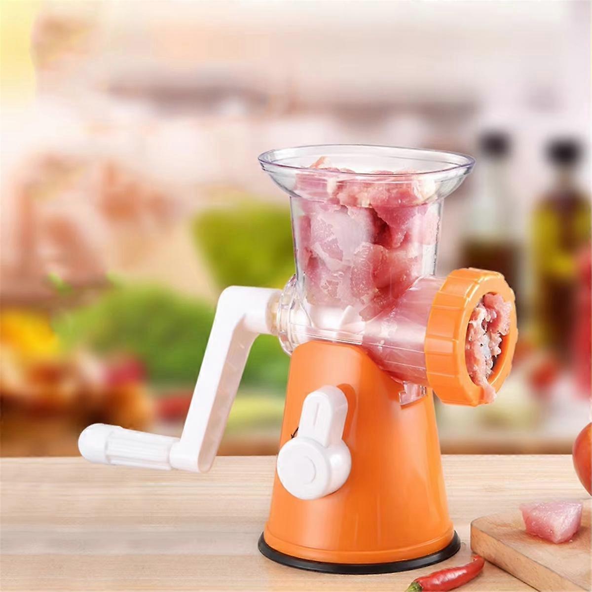 Manual Meat Grinder - Stainless Steel Mincer for Meat & Vegetables - Image 3
