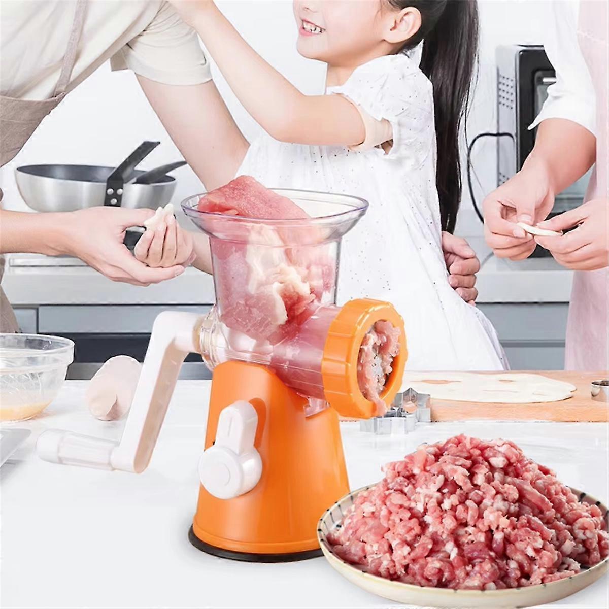 Manual Meat Grinder - Stainless Steel Mincer for Meat & Vegetables - Image 5