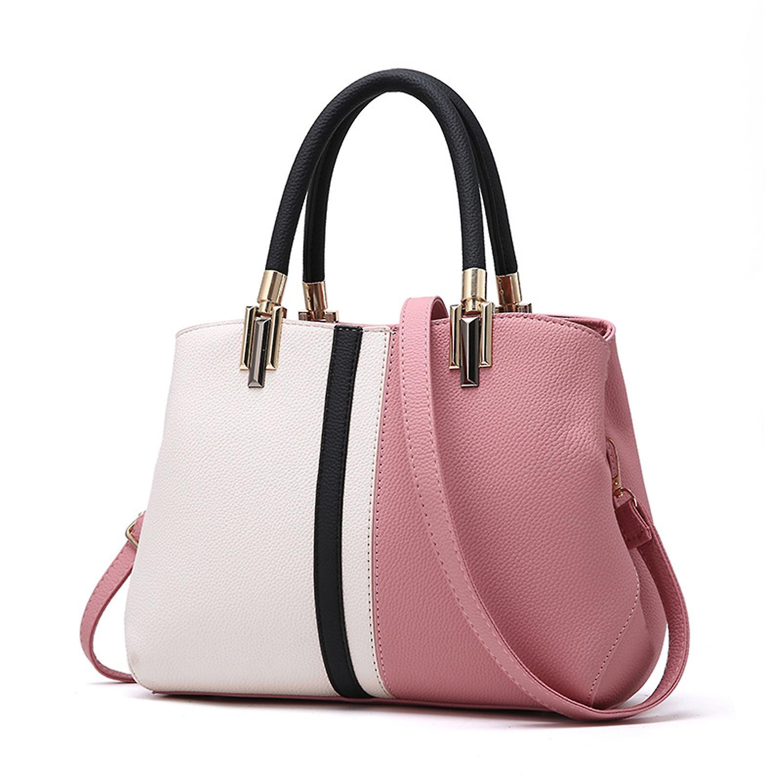 Women's PU Leather Tote Bag Large Capacity Waterproof Handbag - Image 1