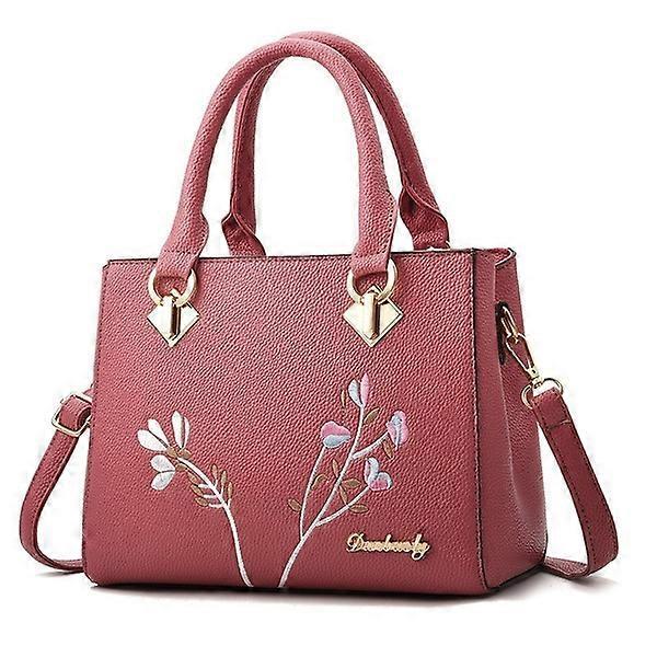 Women's PU Leather Shoulder Bag Tote Bag Ladies Handbag - Image 1