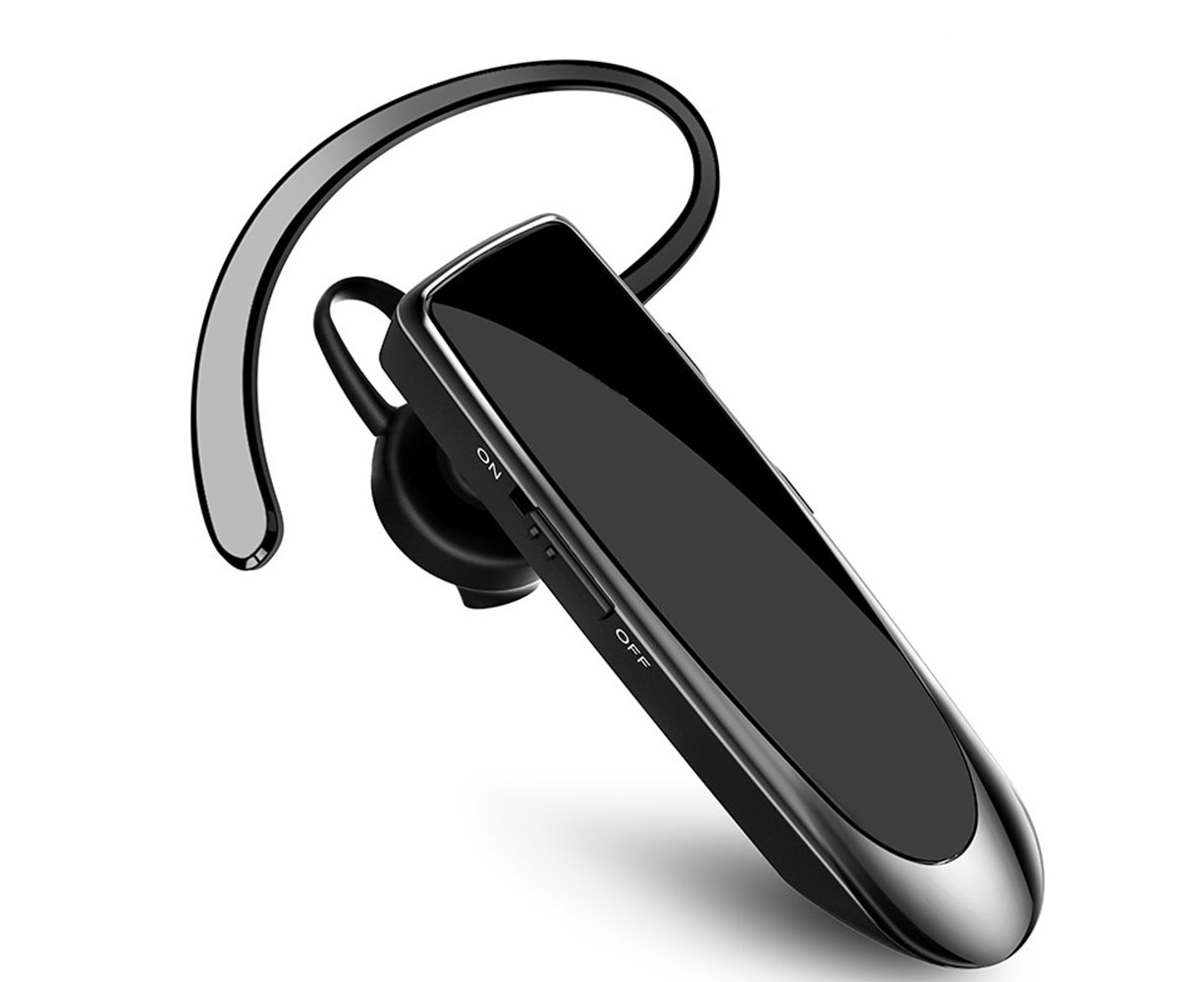 Bluetooth Earpiece - Wireless Handsfree - Noise Cancelling Driving Headset with 24 Hrs Battery - Image 1