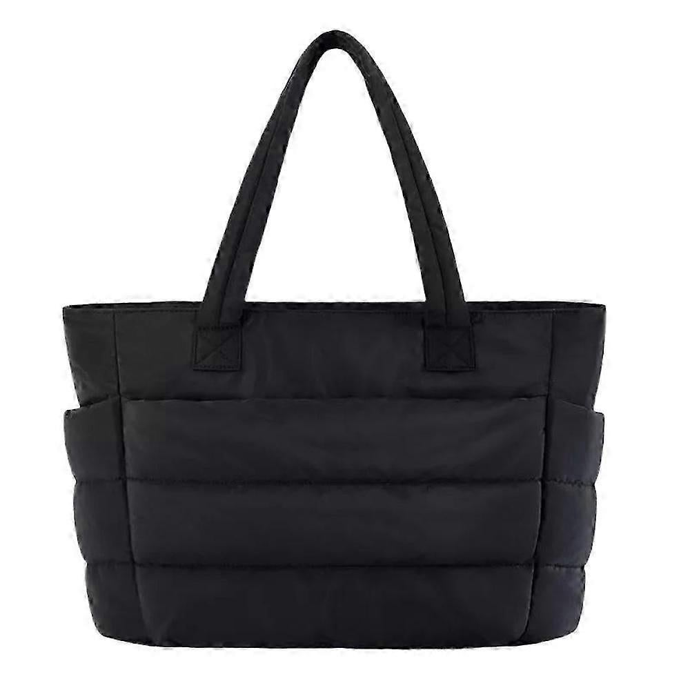 Lightweight Puffy Tote Bag for Women with Compartments Shoulder Bag - Image 1