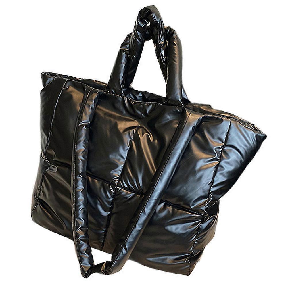 Women's Aesthetic Tote Bag Large Capacity Decorative Casual Tote - Image 4