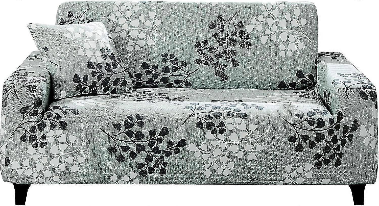 3 Seater Stretch Sofa Cover with Armrests Universal Fit 190-230cm - Image 1