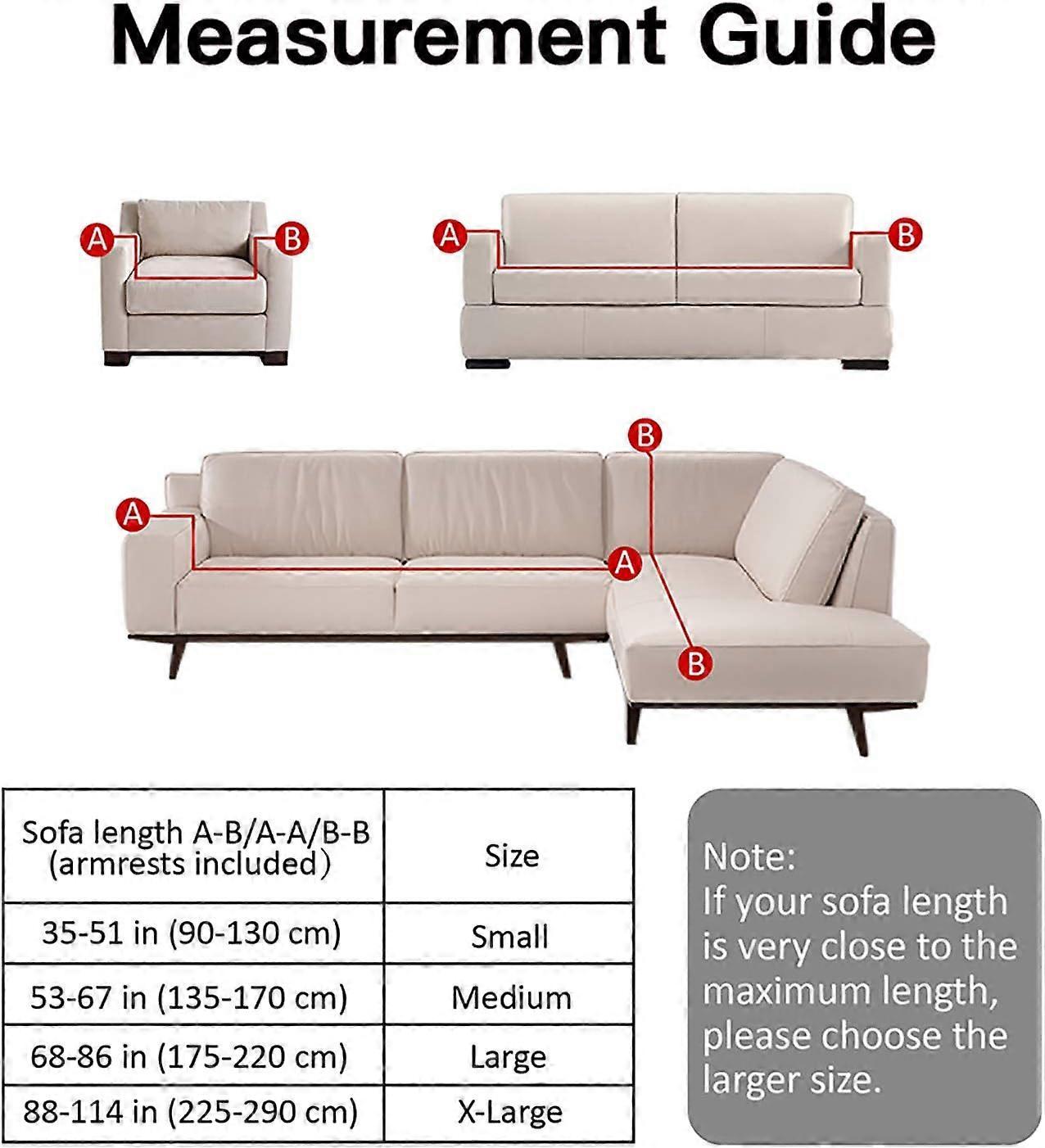 3 Seater Sofa Cover with Armrests and 1 Cushion Cover Stretch Protector - Image 4