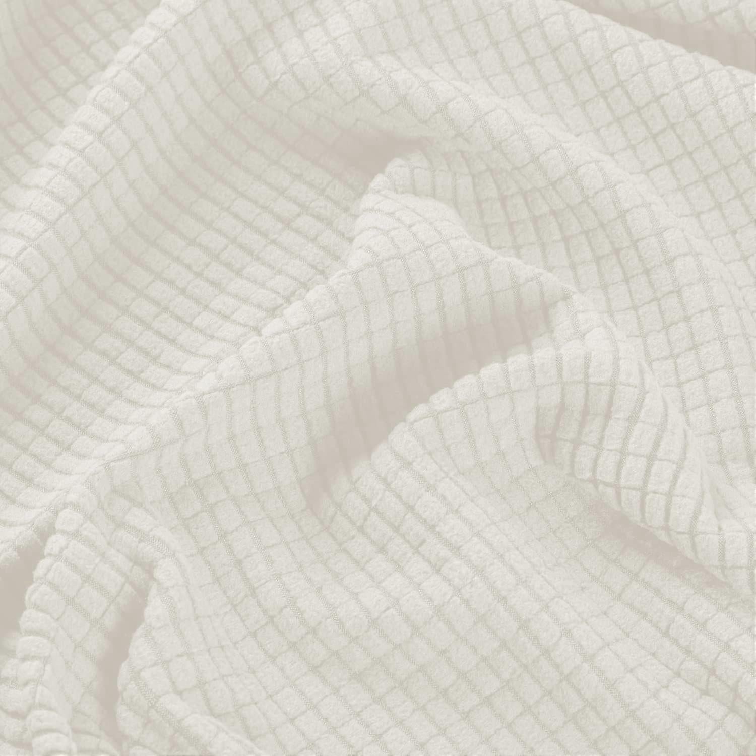 Stretch Armchair Sofa Cover Elastic Relax Fit Protector - White - Image 5