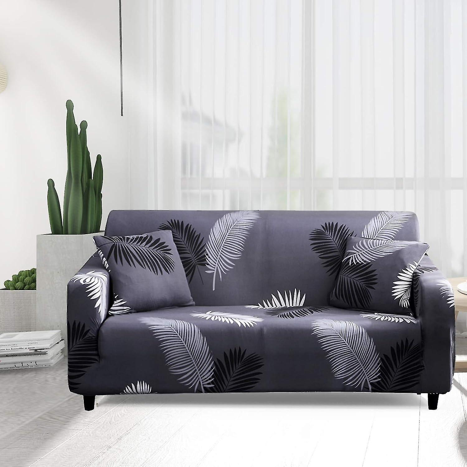 3 Seater Elastic Sofa Cover with Armrests Universal Sofa Protector - Image 2