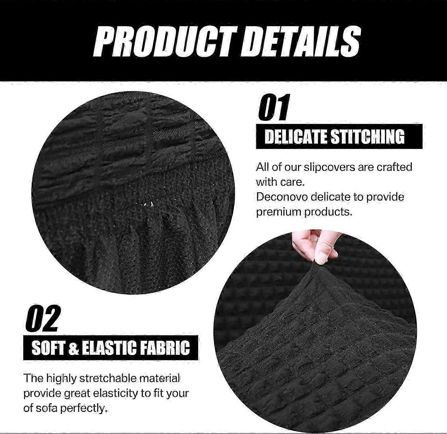 Elastic Non-Slip Sofa Cover Stretch Slipcover Couch Protector - Image 3