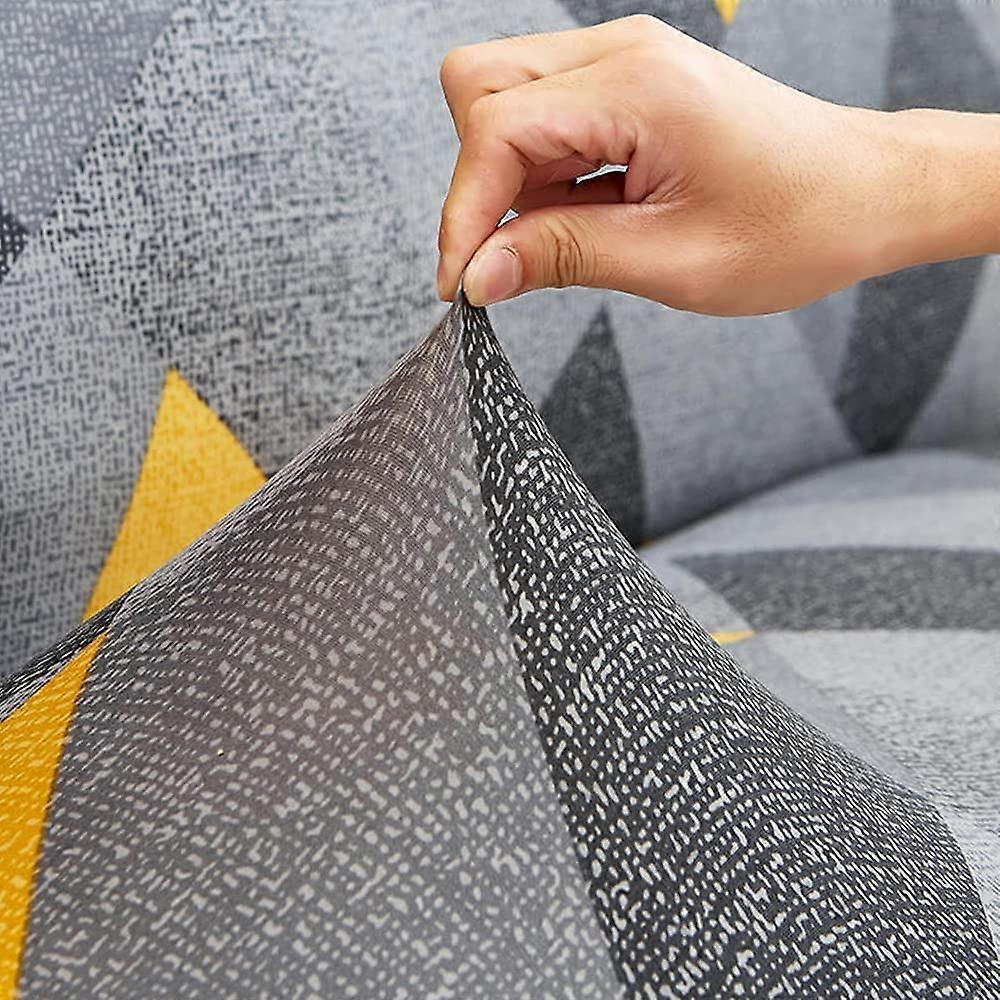 Stretch Armless Sofa Cover for 2 Seater Without Armrests - Image 4
