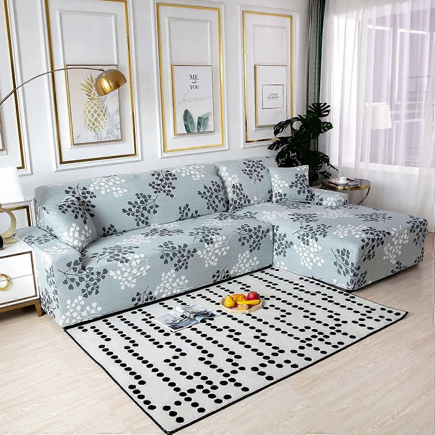 Stretch Jacquard Sofa Cover for 1 Seater 90-140cm Sofa Protector - Image 3