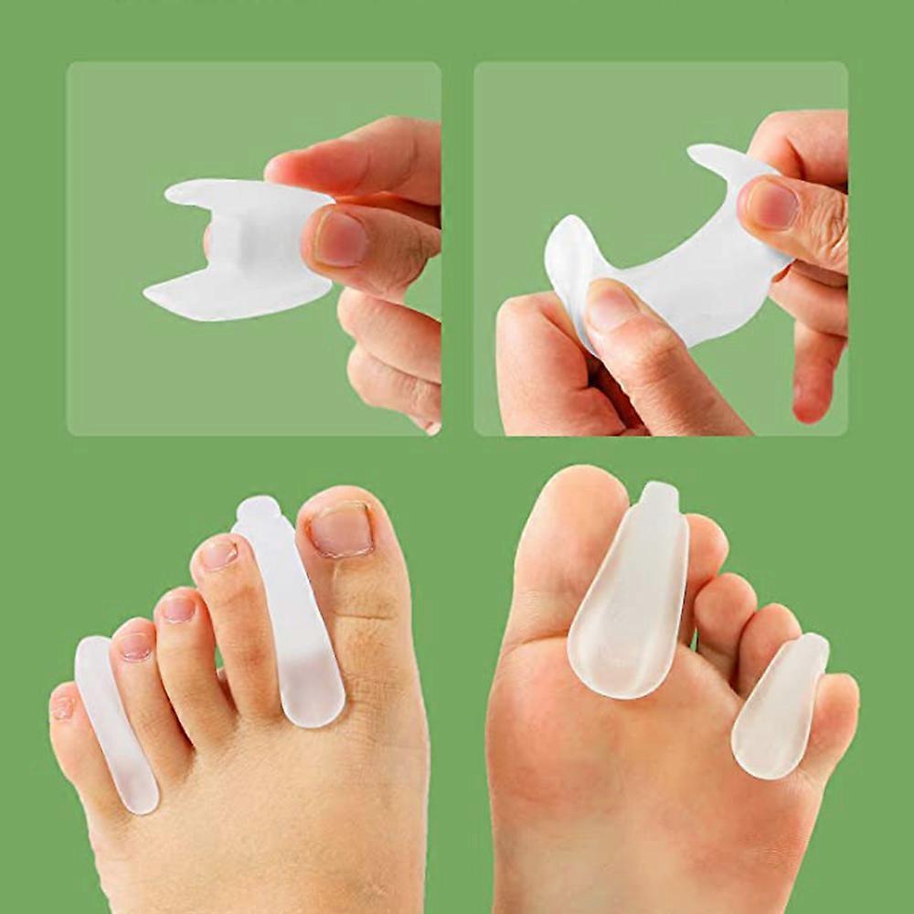 Silicone Toe Separators - Gel Toe Spacers for Overlapping Toes & Alignment - Image 5