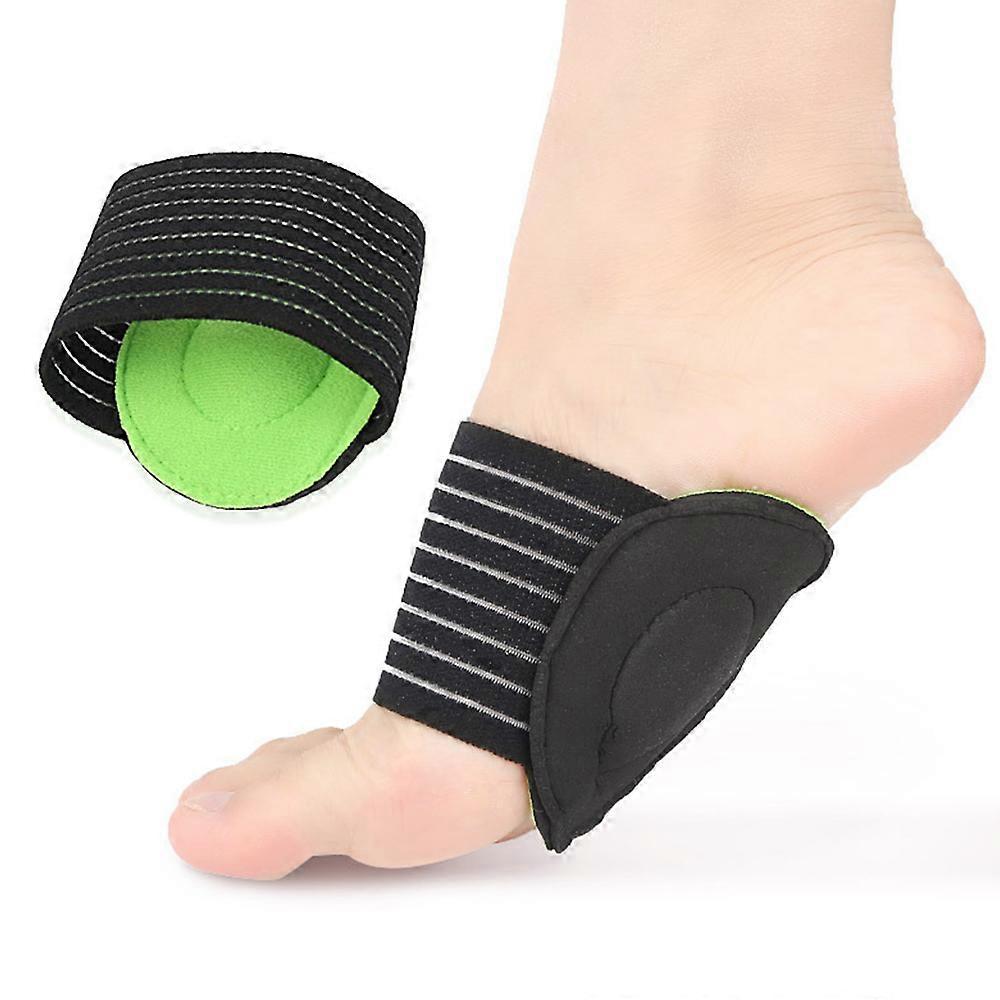 Copper Arch Support Bands - Plantar Fasciitis Relief Sleeves with Gel Pads - Image 1