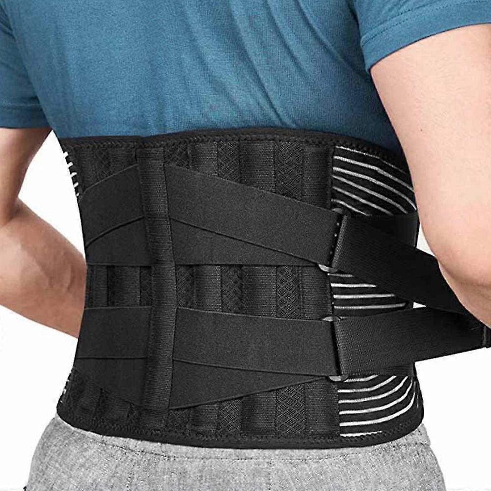 Low Back Pain Relief Belt - Breathable Lumbar Disc Support Wrap L - Image 1