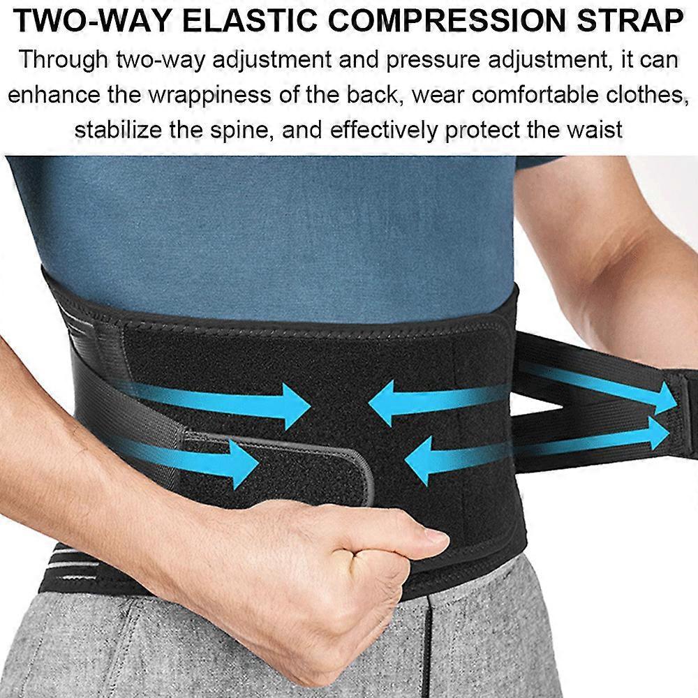 Low Back Pain Relief Belt - Breathable Lumbar Disc Support Wrap L - Image 4