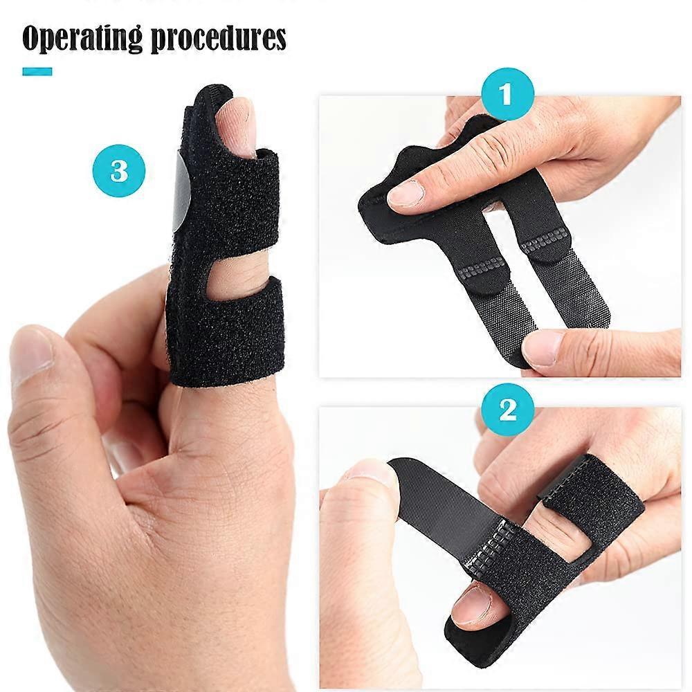 4pcs Trigger Finger Splints - Brace for Broken Finger, Arthritis & Pain Relief - Image 4