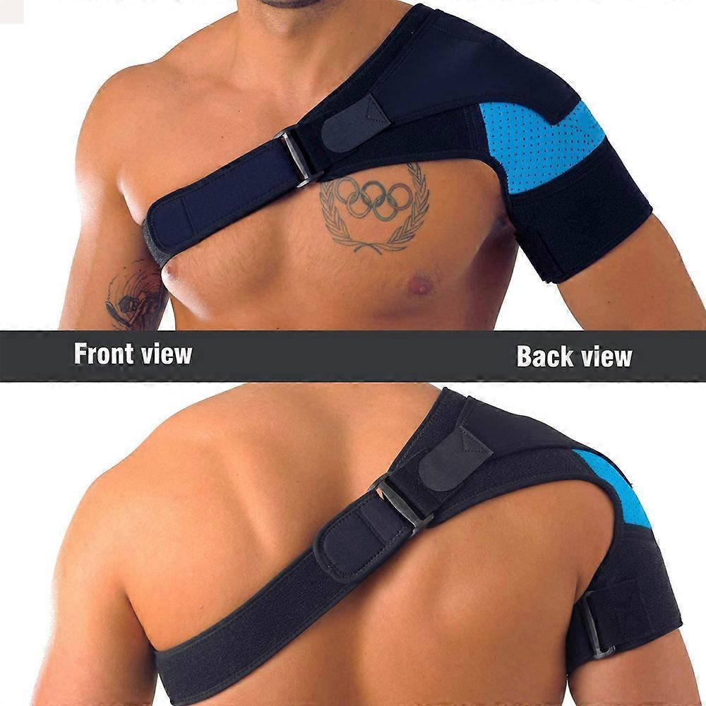 Shoulder Brace for Men & Women - Compression Sleeve for Rotator Cuff Pain - Image 3