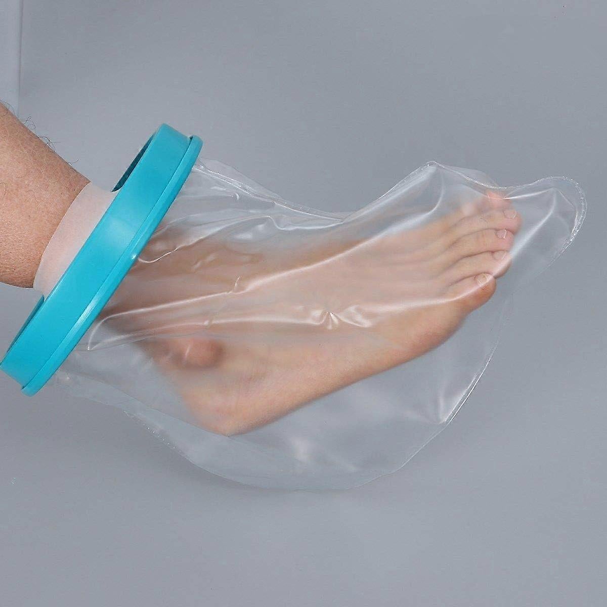 Waterproof Cast Cover - Adult Foot Protector for Shower & Bandage Care - Image 2