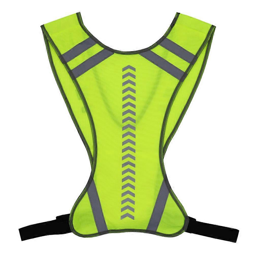 Reflective Running Vest with Pocket - High Visibility Gear for All Ages - Image 1