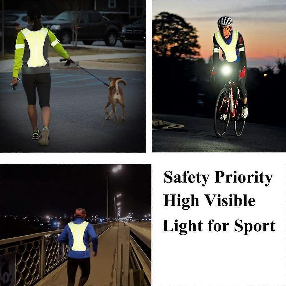 Reflective Running Vest with Pocket - High Visibility Gear for All Ages - Image 5